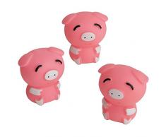 Rätt Start Pig Famille jouet de bain, 3 pièces