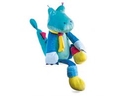 Doudou et Compagnie Peluche Crocodile 80 cm Taille XXL