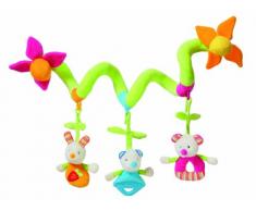 Fehn spirale dactivité de la souris en peluche lapin