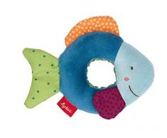 sigikid, Fille et Garçon, Hochet Poisson, Red Stars, Multicolore, 41916