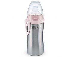 NUK Active Cup - Bouteille en acier inoxydable de qualité supérieure - Contient 215 mL - 1 article