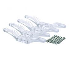Dreambaby protège-cordons de rideaux (4 pièces), couleur transparente