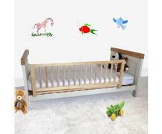 Safetots Rail, DE LIT en bois naturel
