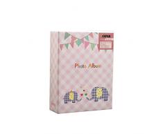 Arpan BA-9777 Petit album photo à glisser pour 100 photos Motif et couleurs 15 x 10 cm
