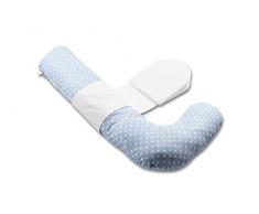 Italbaby Bonne nuit de grossesse Taie doreiller, Bleu clair