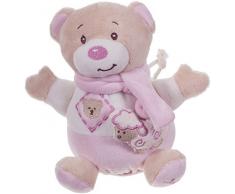 Bieco Petrilla Horloge Musicale Rose 20 cm