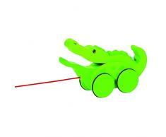 Goki - 2041324 - Jouet À Tirer - Crocodile Kroki