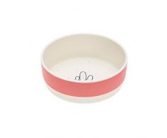 Lässig 1310015736 Le Bol en Bambou Glama Lama coral