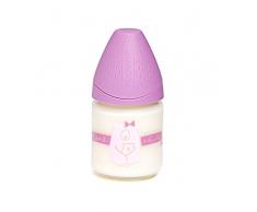 Suavinex Biberon en Verre Ours Dear Child Violet 120 ml