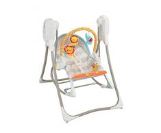 Fisher-Price Balancelle évolutive 3-en-1 transat bébé avec vibrations appaisantes et siège à bascule jeune enfant, chansons et sons, jusquà 18 kg, BFH07