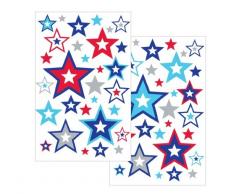Forwalls FWSP1054 Forwalls Autocollant Motif étoiles multicolores