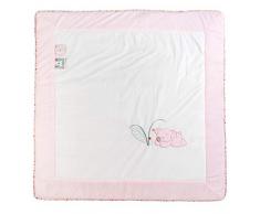 Nattou Tapis dÉveil Koala Iris, Iris et Lali, 100 x 100 cm, Blanc/Rose