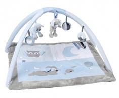 Nattou Tapis deveil pour garçon, Rectangulaire 80x70 cm, bleu - Sam et Toby