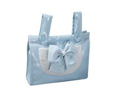 Babyline scintillant – Sac à pain pour chaise bleu