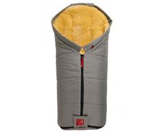 Kaiser Iglu Chancelière en Peau dAgneau Gris Mélange