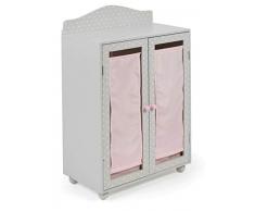 Bayer Chic 2000 Penderie pour poupée Puntos grey | 524 91