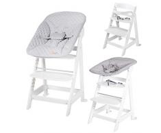 roba 75063WEV230 Born Up Chaise haute 2 en 1 Rose/gris 6450 g