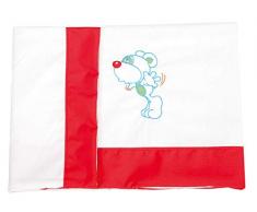 babyline 015001001 – Parure de lit de berceau, Unisexe, Couleur Rouge