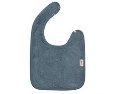 TIMBOO TM-BAV02-519 5414546057544 Bavoir avec Pressions, Taille L, Marin Bleu