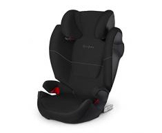CYBEX Silver Siège Auto Solution M-Fix, Adapté aux Voitures Avec ou Sans Isofix, Groupe 2/3 (15-36 kg), De 3 Ans à 12 Ans Environ, Pure Black