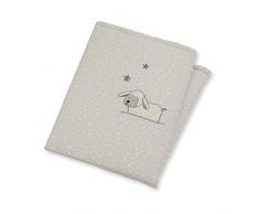 Sterntaler Couverture Mouton Stanley, Rembourrée, Âge : Pour les Bébés Dès la Naissance, 75 x 100 cm, Gris