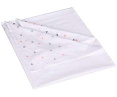 Little Lemonade Drap 120 x 150 cm Gris/Rose Triangle