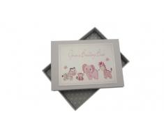 White Cotton Cards Grans Boasting Book Tiny Photo Album Toys Range (Pink)