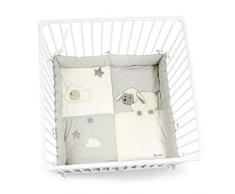 Sterntaler Insert pour Parc de Jeu Mouton Stanley, Âge : Pour Bébés Dès la Naissance, 100 x 100 cm, Blanc/Gris