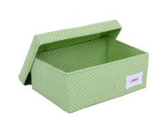 Minene Uk Boîte de rangement Pois Vert Petite taille