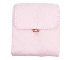 Matelas à langer portable et pliable pour changer la couche du nouveau-né rose