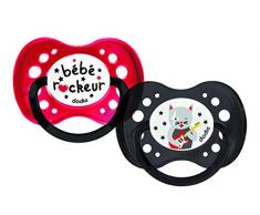 Dodie - Sucette Anatomique Rock +18 mois - Lot de 2