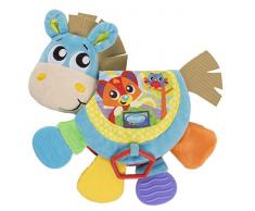 Playgro Cheval Clip Clop avec Sons et Livre dHistoires, Jouets pour Bébés, À partir de 3 mois, Sans BPA, Coloré, 40219
