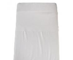 Jollein Drap et taie doreiller (100 x 150 cm, blanc)