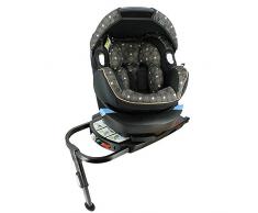 Mycarsit Siège Auto Isofix, Groupe 0+ (de 0 à 13 kg), Motif Fizzy Brown