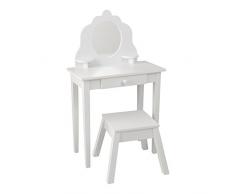 KidKraft - 13009 - Coiffeuse avec tabouret - Taille moyenne (Import Allemagne)