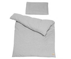 Baumann Roba GmbH 314091G227 Lil Planet Parure de lit 2 pièces comprenant 1 taie doreiller 40 x 60 cm et 1 housse de couette 100 x 135 cm, 80% coton et 20% polyester, 800 g