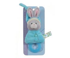Gipsy Doudou Dentition Pomme - Lapin - Turquoise - 17 cm