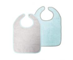 babyCalin BBC202914 Set de 2 Bavoirs