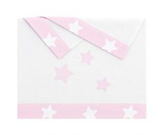 Pekebaby NOVA Drap-housse pour berceau Rose 50 x 80 cm
