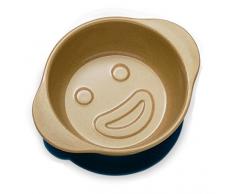 The Dida World Poti-Poti Bol pour enfant en fibre de riz Couleur naturelle de la fibre de riz Silicone turquoise