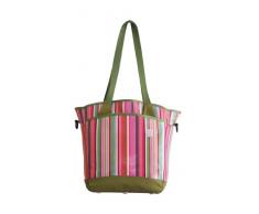 Fleurville fle de St de PST Sling Tote Sac à langer Rose Stripe