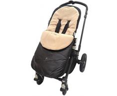 Chancelière/Cosy orteils Compatible avec Bebecar Poussette Landau Buggy Sable