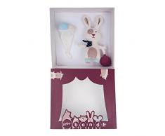 LITTLE BAND LTB920707 Coffret Bébé Peluche Lapin/Doudou Glace
