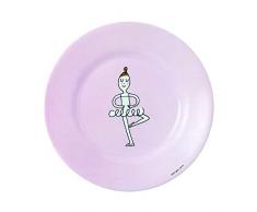 Petit Jour Paris - DA922N - Assiette à dessert retiré Les Ballerines - Parfaite pour le dessert