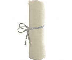 babyCalin Drap Housse Ecru 70 x 140 cm