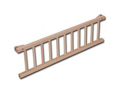 Babybay Barrière de sécurité avec fermoir - Laque naturelle