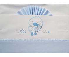 Duffi Baby 0731-12 Parure de lit 3 pièces pour bébé 100% coton