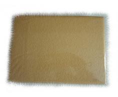 Blueberryshop Tissu éponge Drap-housse pour lit pour enfant/lit pour bébé, 120 cm de longueur x largeur de 60 cm, Abricot