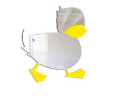 Mungai Mirrors Miroir acrylique Canard 30Â cm
