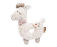 Fehn - 058154 - Jouet de Premier Age - Jouet avec Hochet - Compagnon fidèle pour bébés et tout-petits - Beige